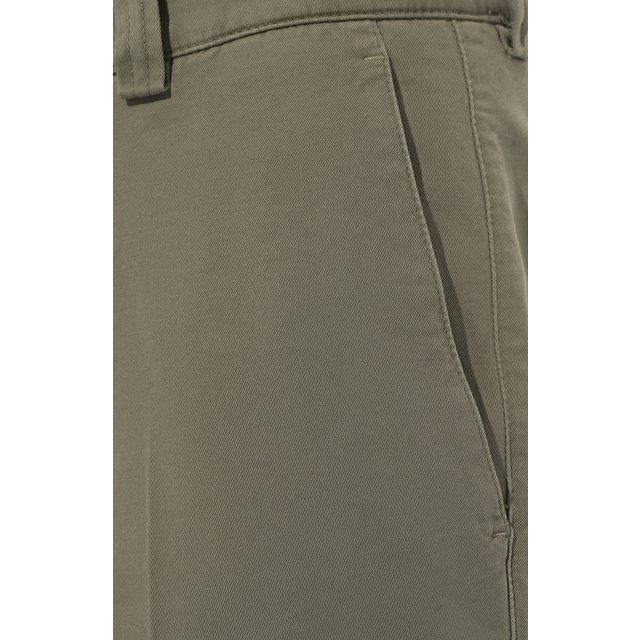 фото Хлопковые брюки brunello cucinelli