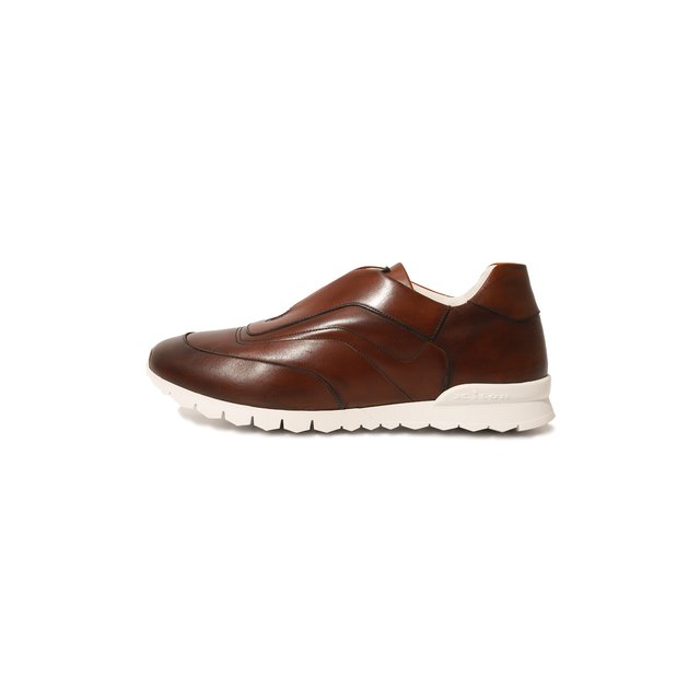 фото Кожаные кроссовки kiton