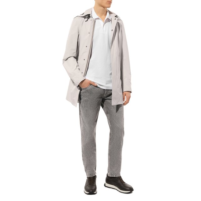 фото Хлопковое поло corneliani