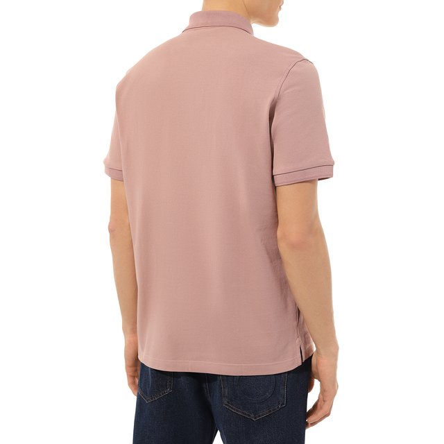 фото Хлопковое поло corneliani