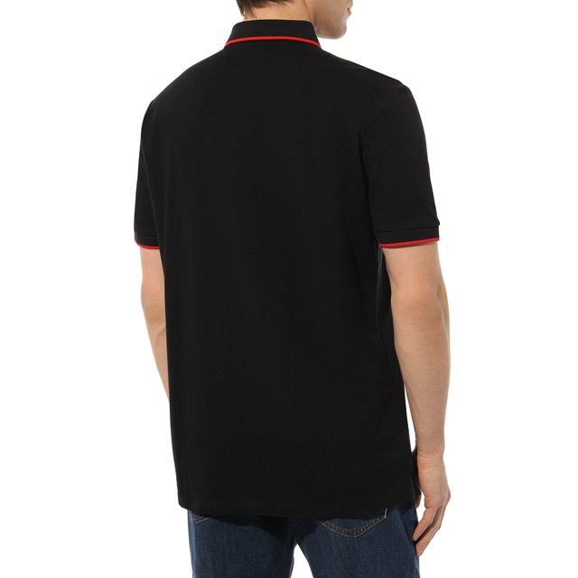 фото Хлопковое поло hugo