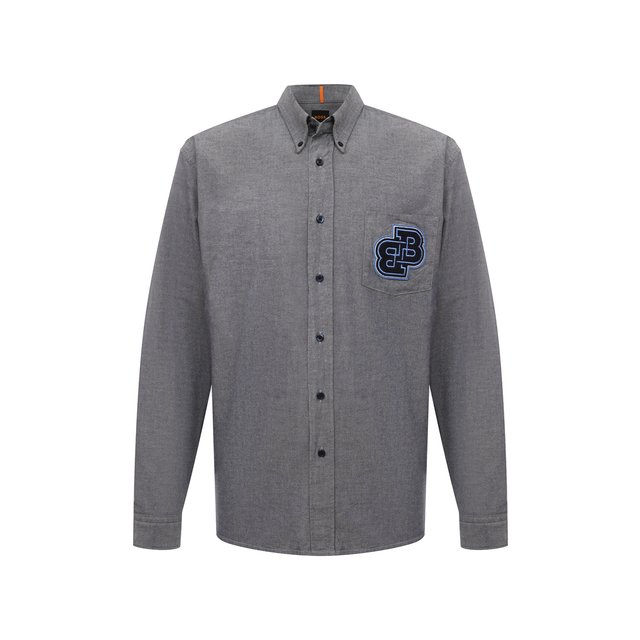 фото Хлопковая рубашка boss