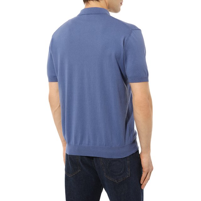 фото Хлопковое поло corneliani