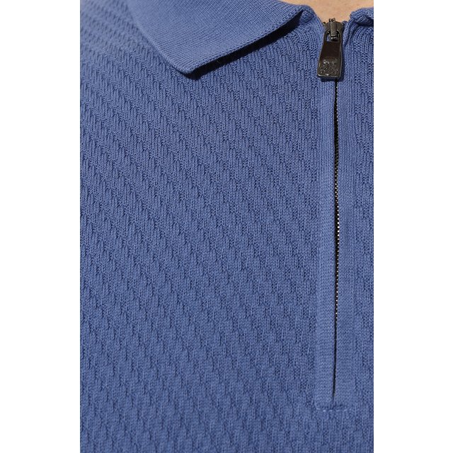 фото Хлопковое поло corneliani