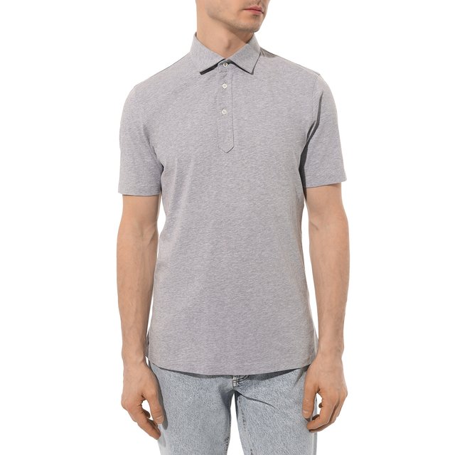 фото Хлопковое поло brunello cucinelli