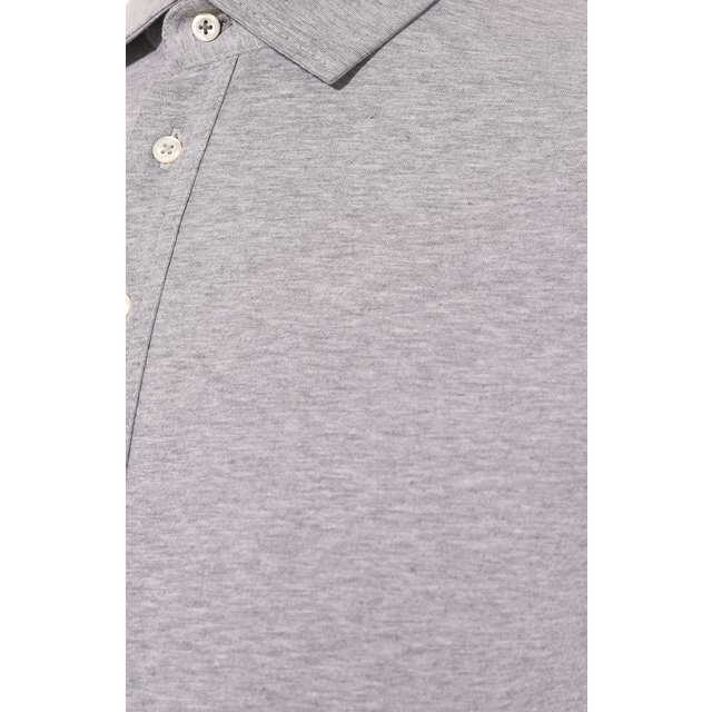 фото Хлопковое поло brunello cucinelli