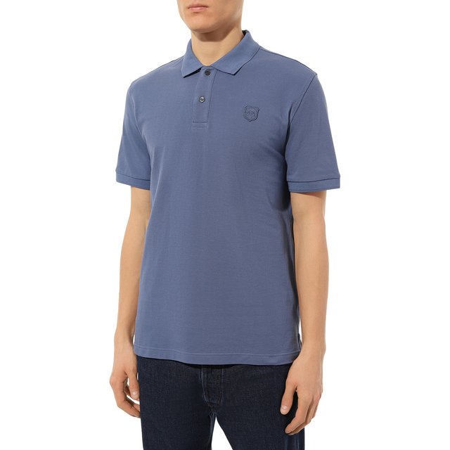 фото Хлопковое поло corneliani