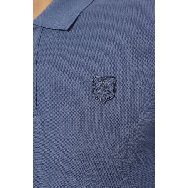 фото Хлопковое поло corneliani