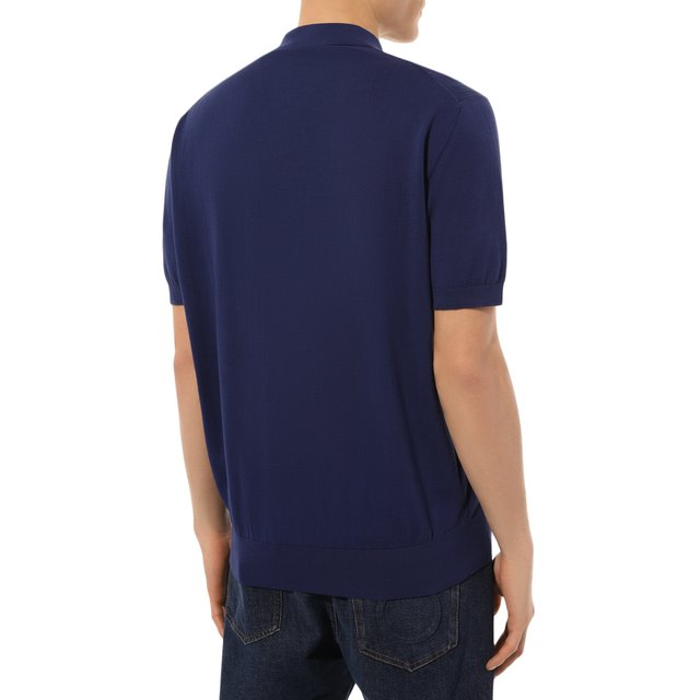 фото Хлопковое поло corneliani