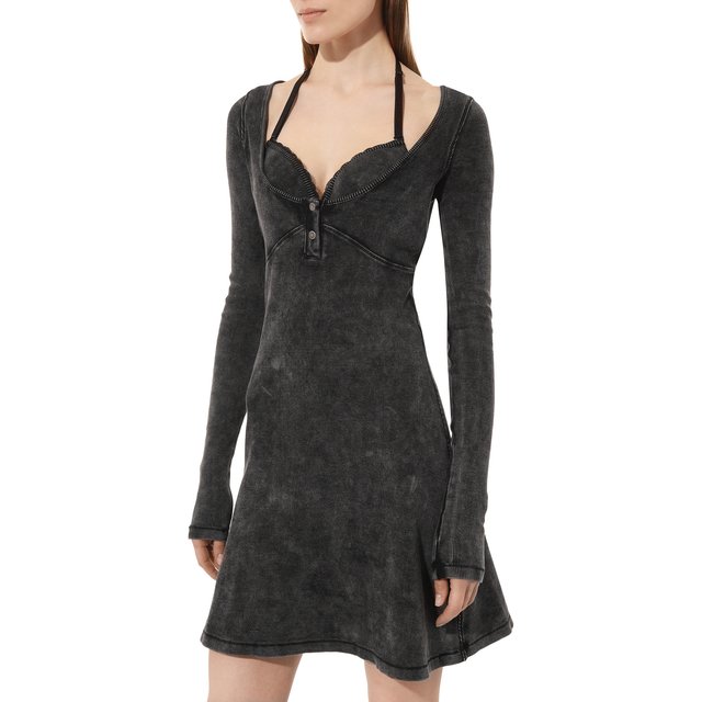 фото Хлопковое платье diesel