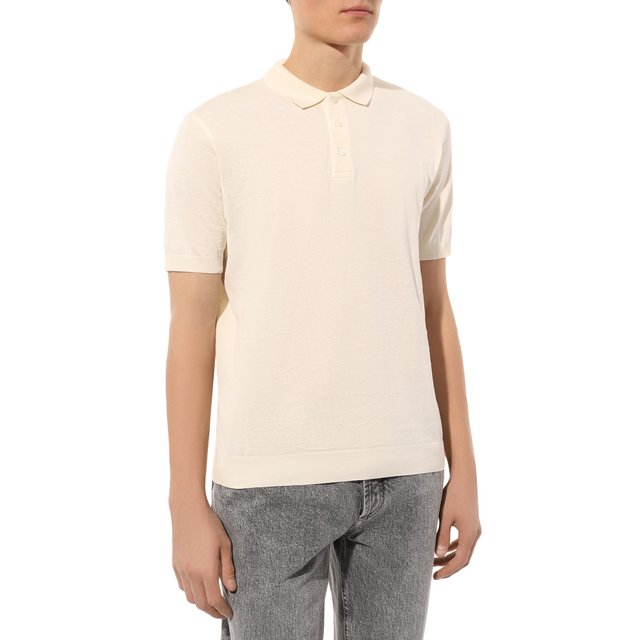 фото Хлопковое поло corneliani