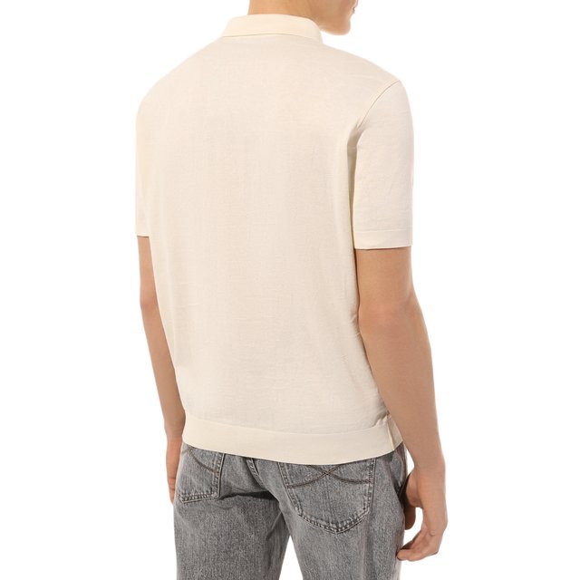 фото Хлопковое поло corneliani