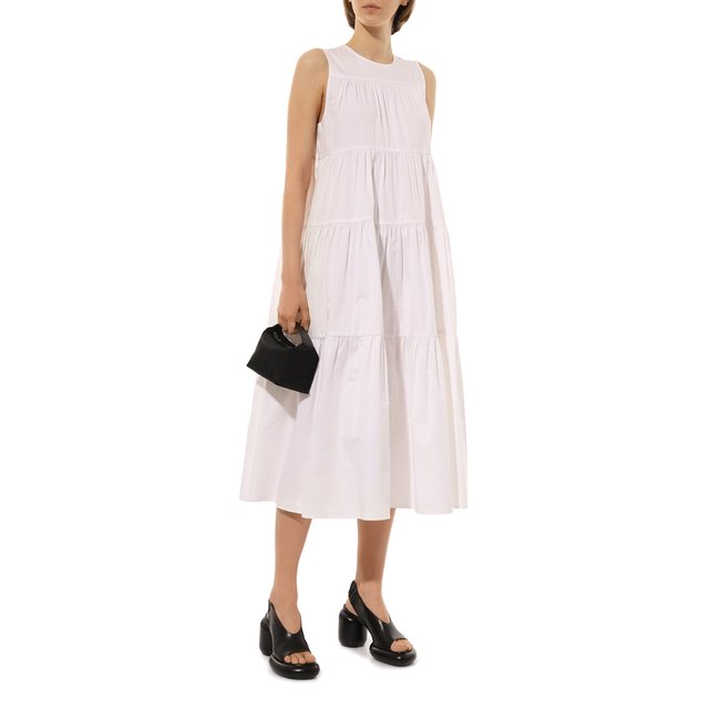 фото Кожаные босоножки jil sander