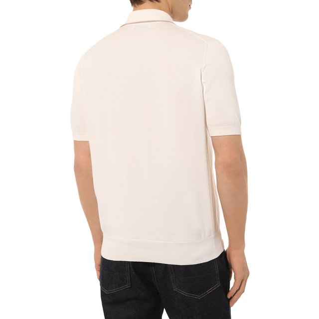 фото Хлопковое поло brunello cucinelli