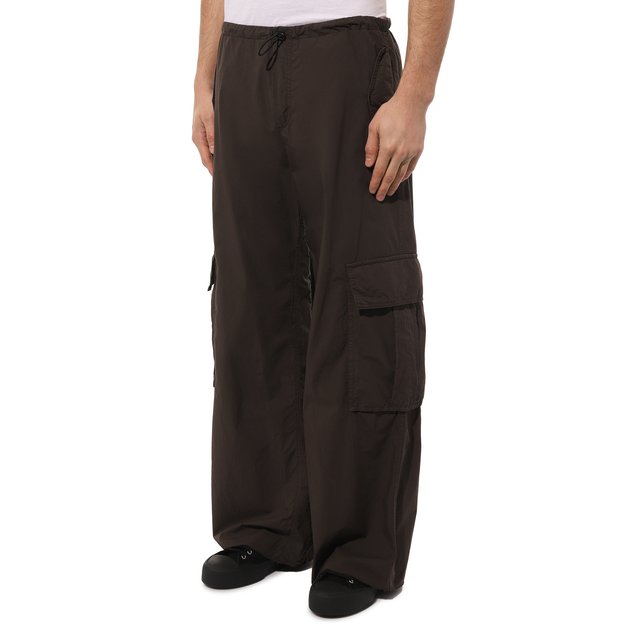 фото Хлопковые брюки-карго n21