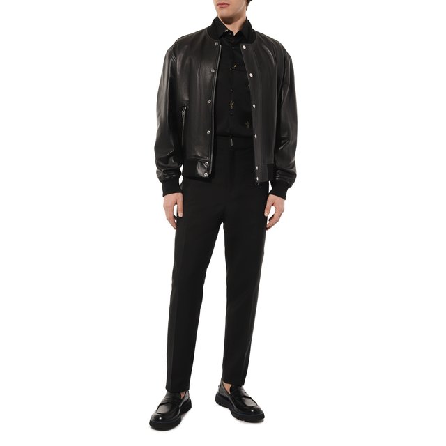 фото Хлопковая рубашка boss