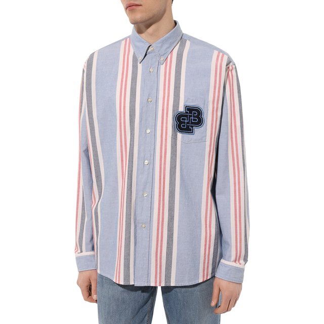 фото Хлопковая рубашка boss