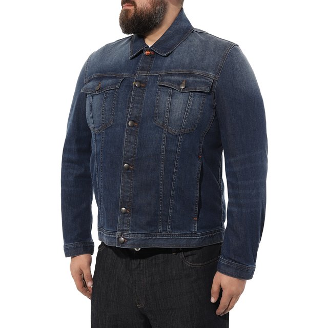 фото Джинсовая куртка canali