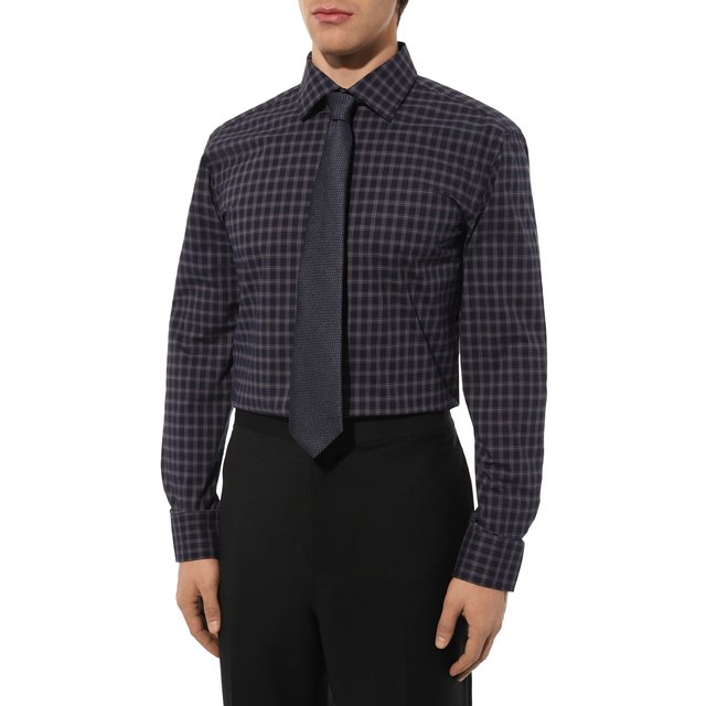 фото Хлопковая рубашка boss