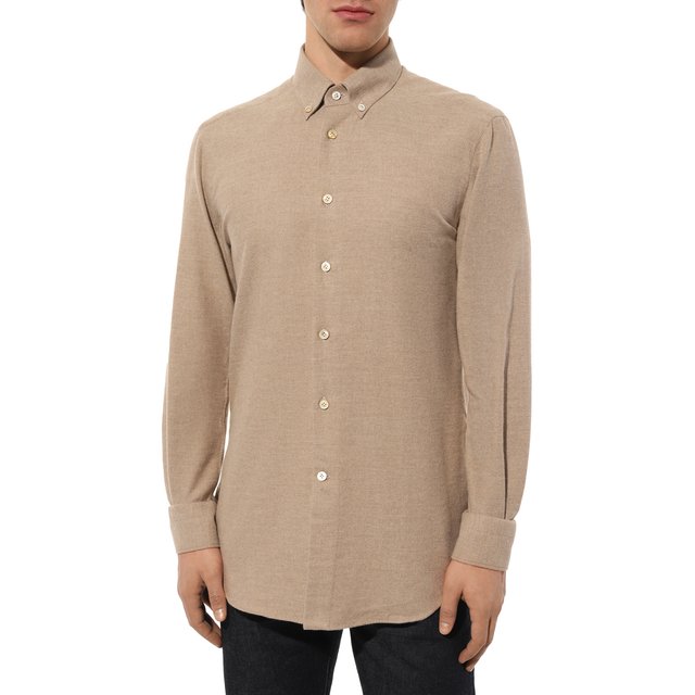 фото Хлопковая рубашка kiton