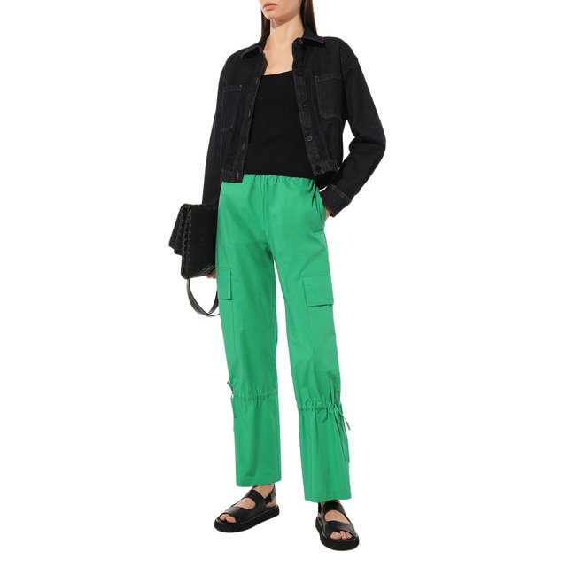 фото Хлопковые брюки erika cavallini