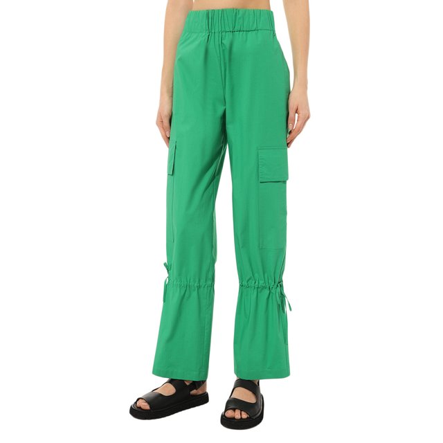 фото Хлопковые брюки erika cavallini