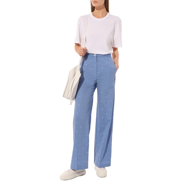 фото Хлопковые брюки erika cavallini