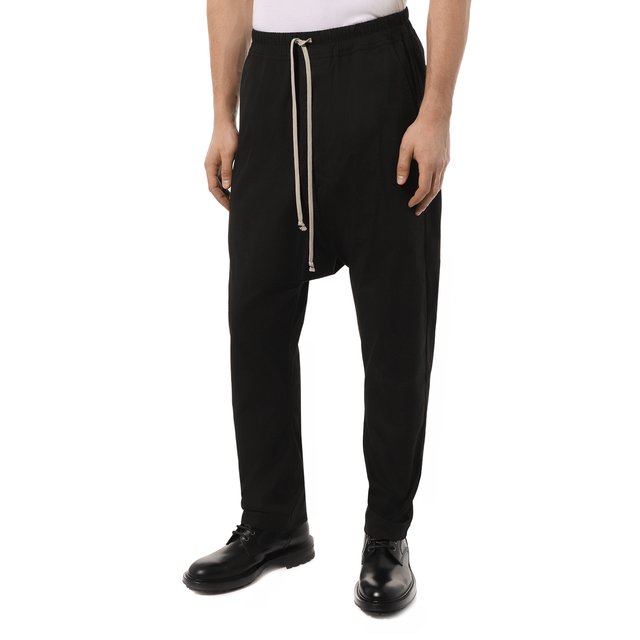 фото Хлопковые брюки rick owens