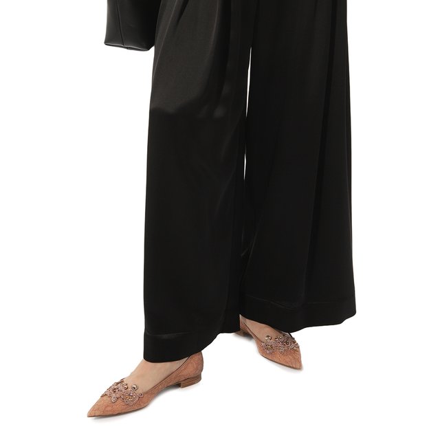 фото Комбинированные балетки rene caovilla