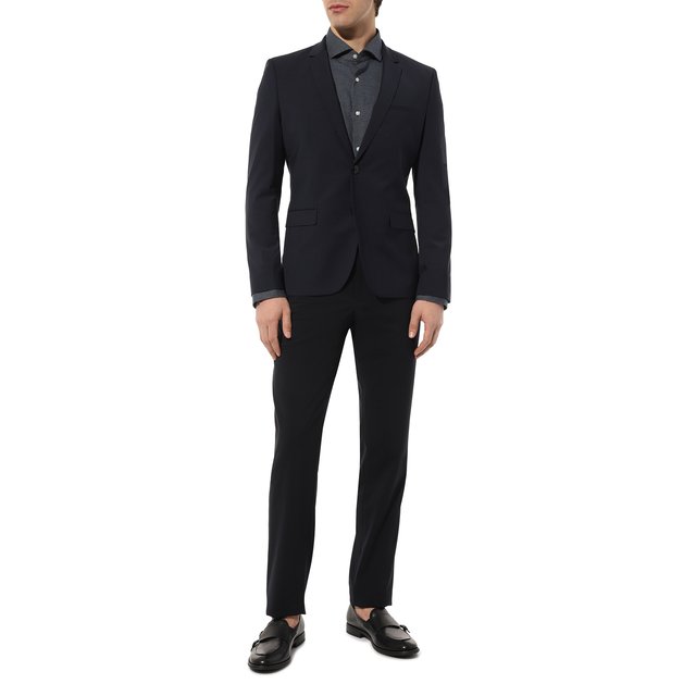 фото Хлопковая рубашка boss