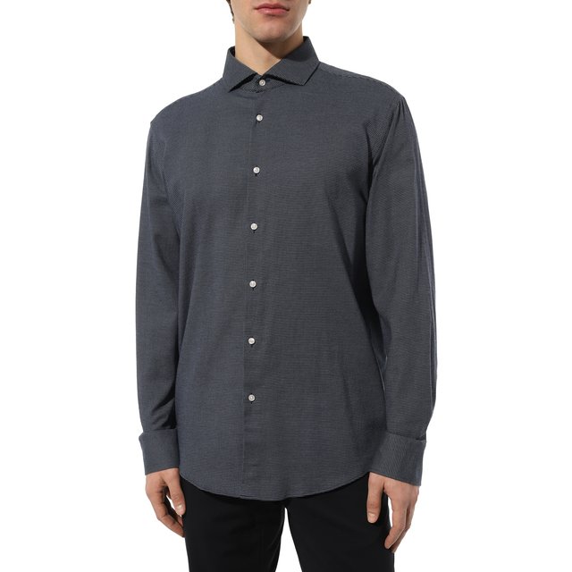 фото Хлопковая рубашка boss