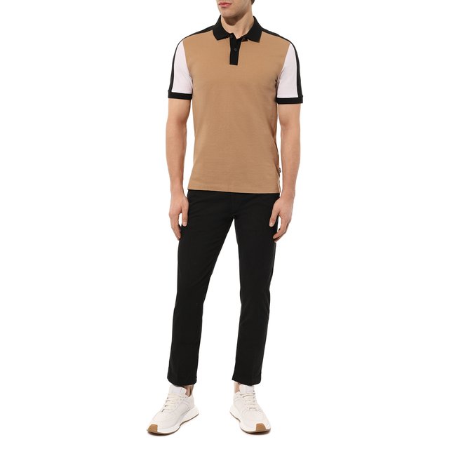 фото Хлопковое поло boss