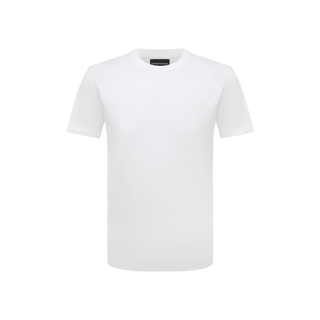 фото Хлопковая футболка emporio armani