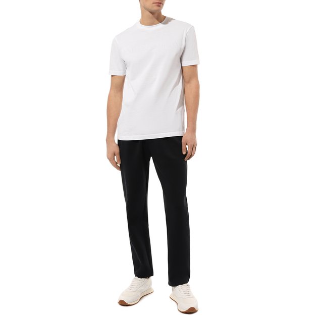 фото Хлопковая футболка emporio armani