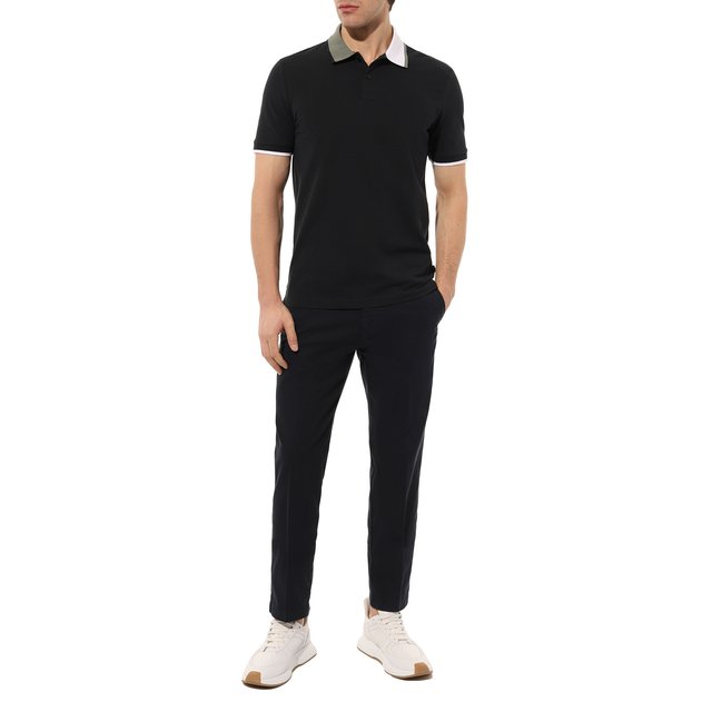 фото Хлопковые брюки boss