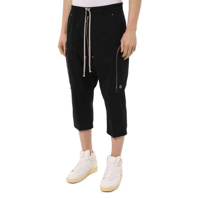 фото Хлопковые брюки rick owens
