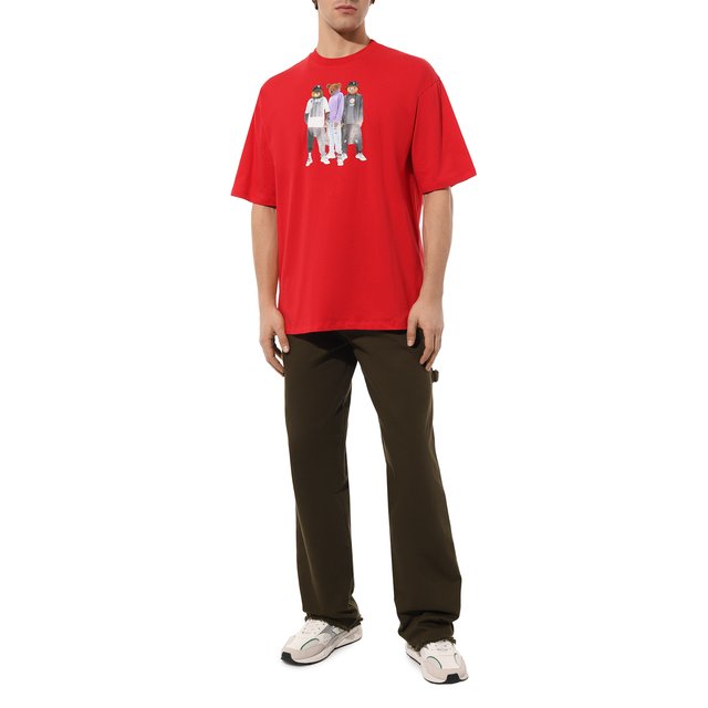 фото Хлопковая футболка diego venturino