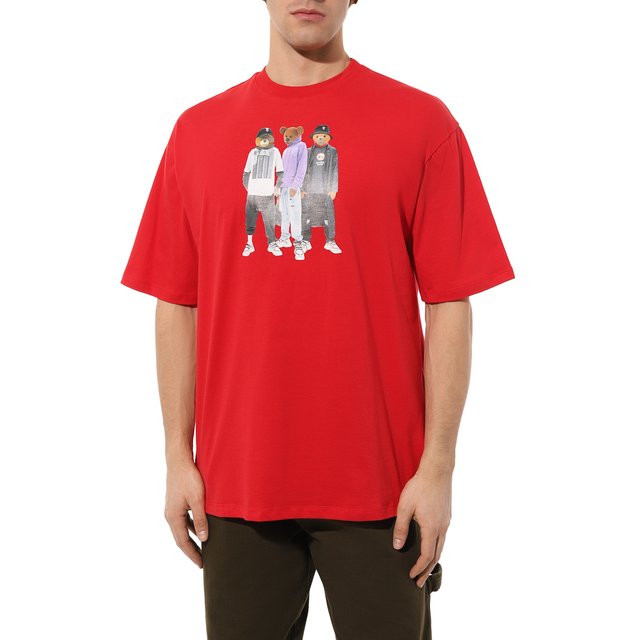 фото Хлопковая футболка diego venturino