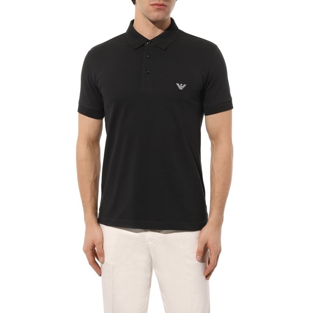 фото Хлопковое поло emporio armani
