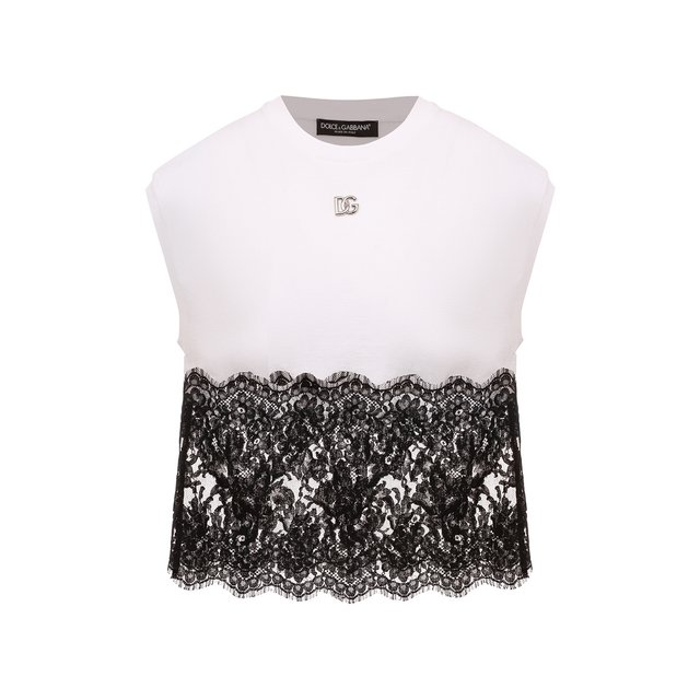 фото Хлопковая футболка dolce & gabbana