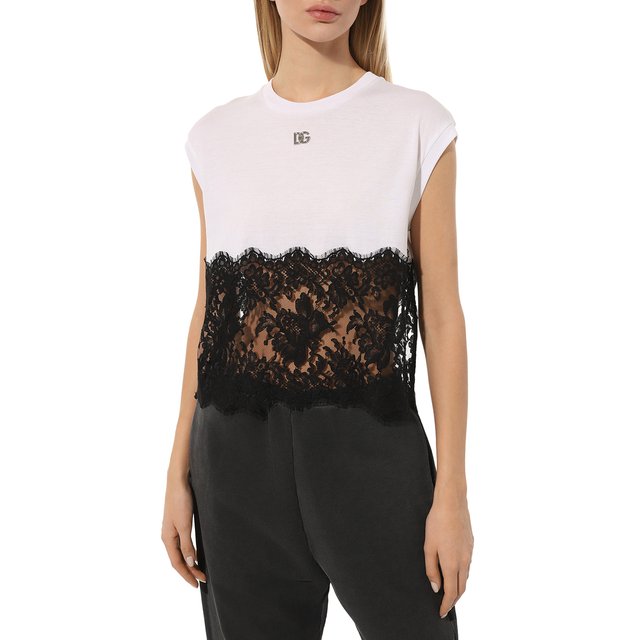 фото Хлопковая футболка dolce & gabbana