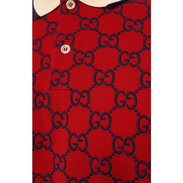 фото Хлопковое поло gucci