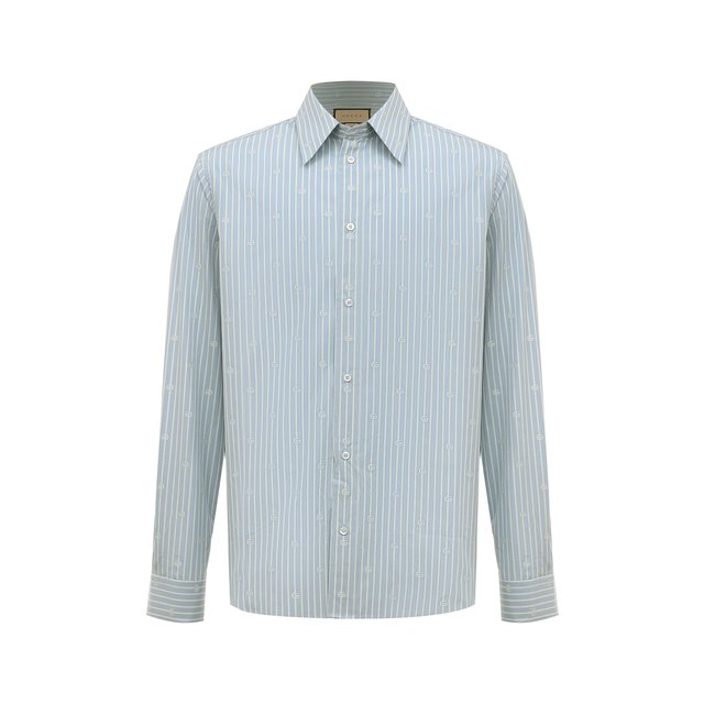 фото Хлопковая рубашка gucci