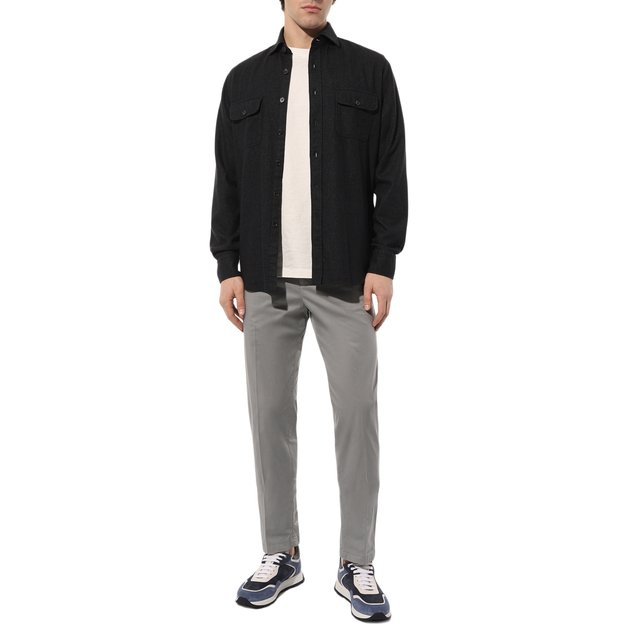 фото Хлопковые брюки kiton