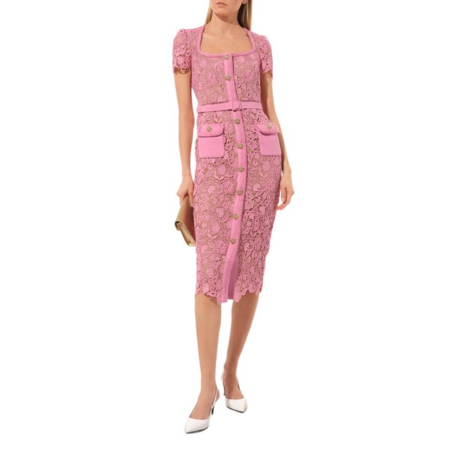 фото Кружевное платье self-portrait