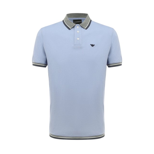 фото Хлопковое поло emporio armani