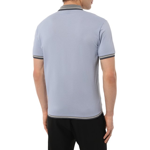 фото Хлопковое поло emporio armani