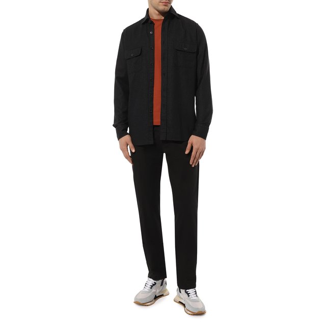 фото Хлопковые брюки kiton