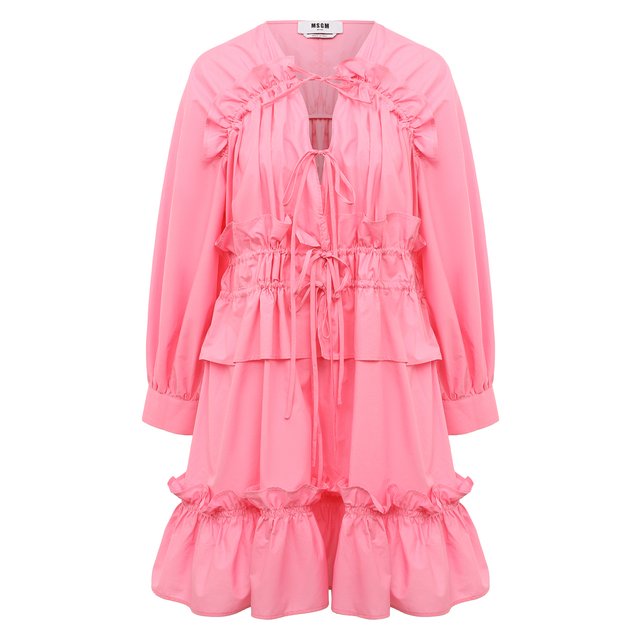 фото Хлопковое платье msgm