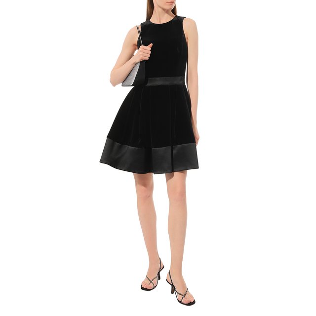 фото Бархатное платье emporio armani